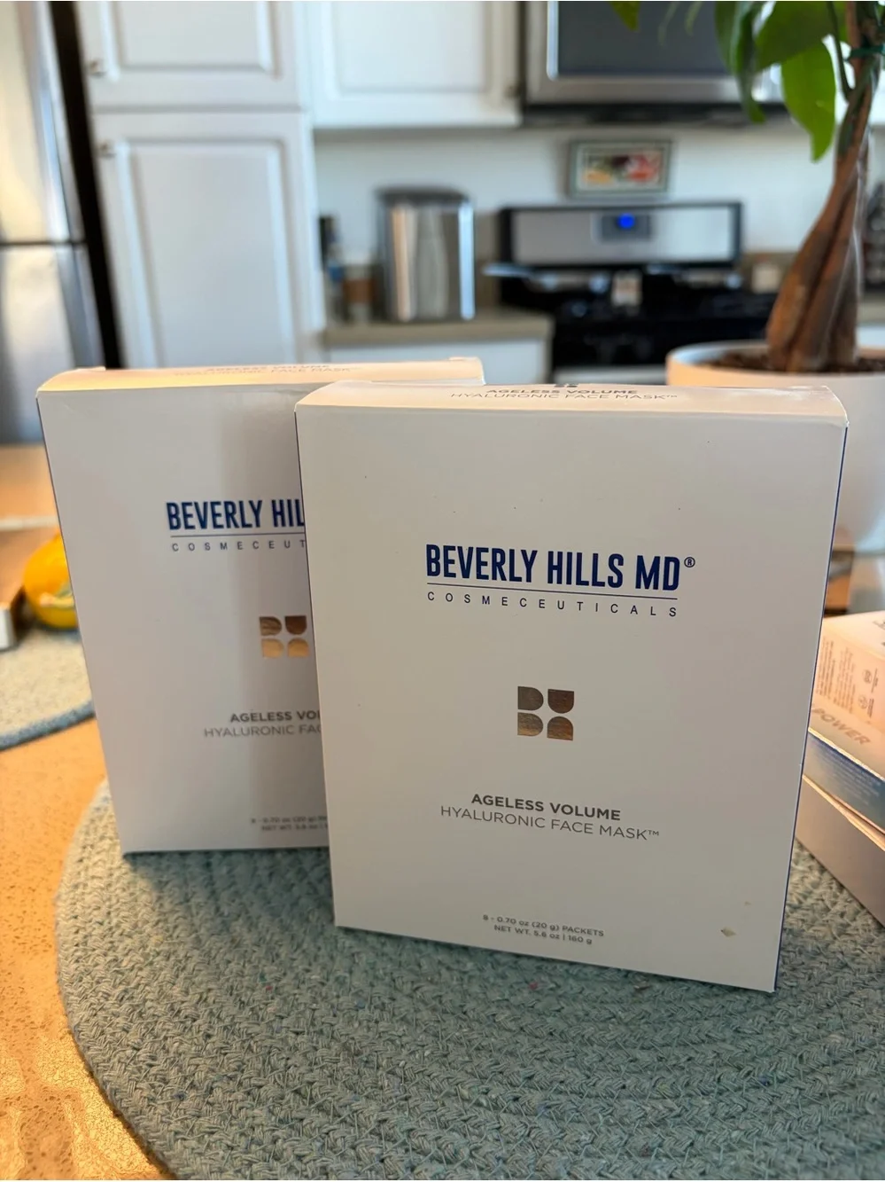 Beverly Hills MD ageless volume Hyaluronic face masks